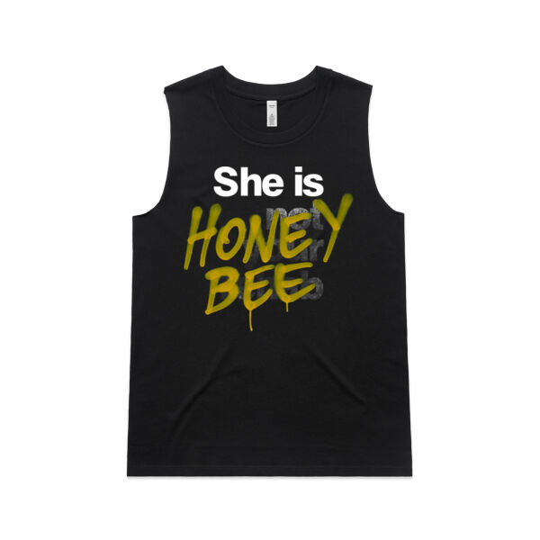 Honey Bee - AS Colour Womens Upside Tank Thumbnail