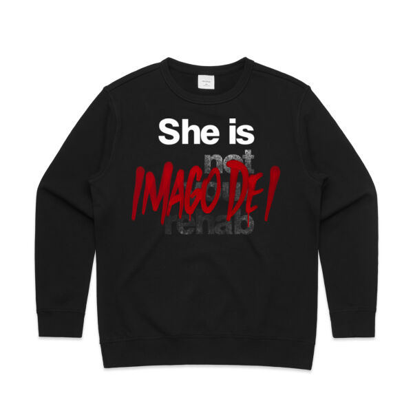 Imago Dei - AS Colour Womens Premium Crew Thumbnail