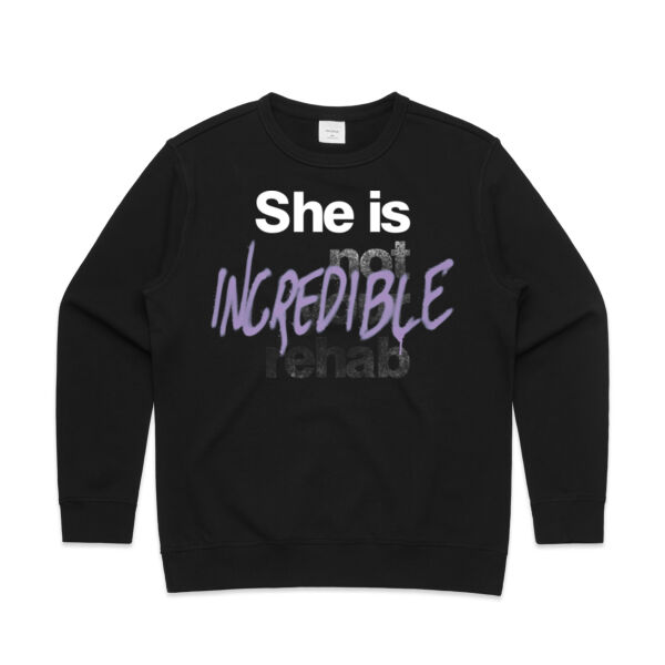 Incredible - AS Colour Womens Premium Crew Thumbnail