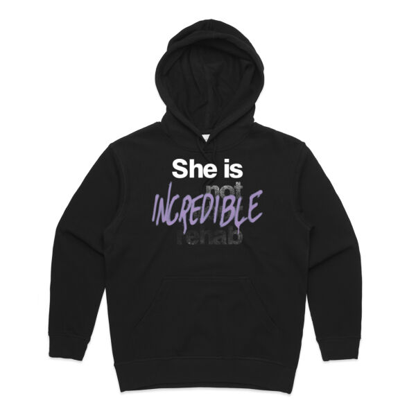 Incredible - AS Colour Womens Premium Hood Thumbnail