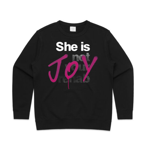 Joy - AS Colour Womens Premium Crew Thumbnail