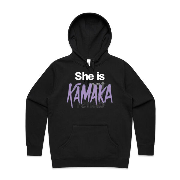 Kamaka - AS Colour Womens Stencil Hood Thumbnail