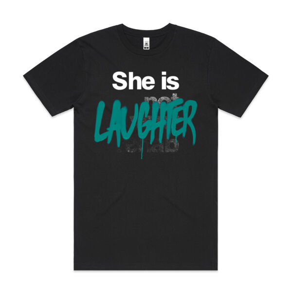 Laughter - AS Colour Mens Block T shirt Thumbnail