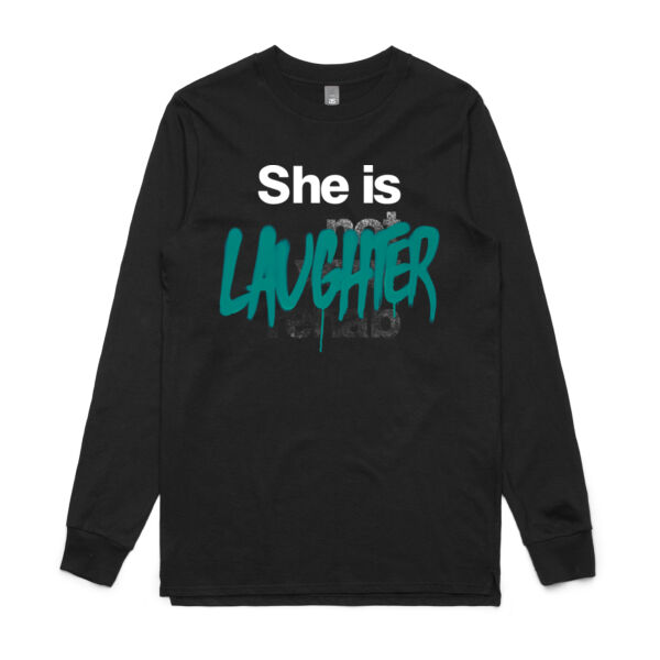 Laughter - AS Colour Mens Base Longsleeve Tee Thumbnail