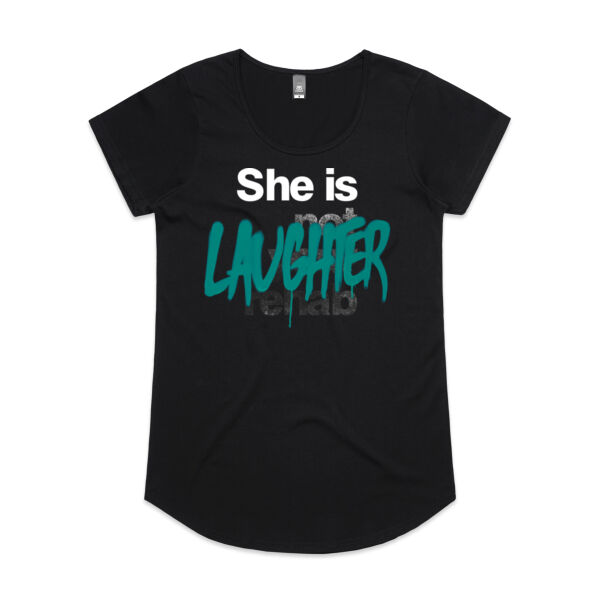 Laughter - AS Colour Womens Mali Tee Thumbnail