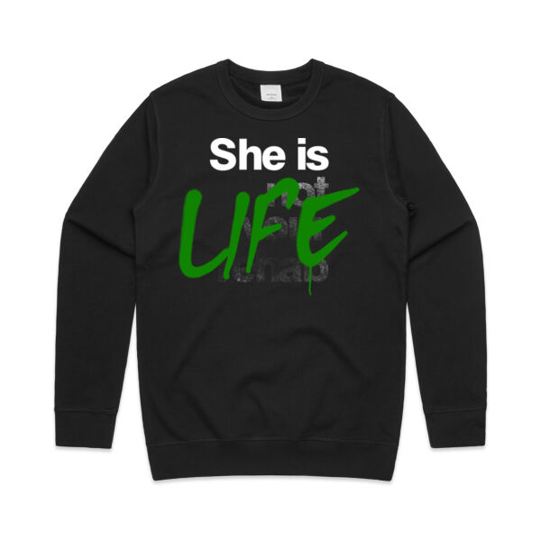 Life - AS Colour Mens Premium Crew Thumbnail