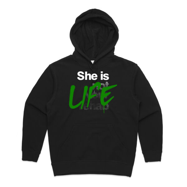 Life - AS Colour Womens Premium Hood Thumbnail