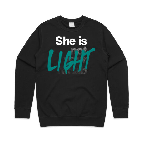 Light - AS Colour Mens Premium Crew Thumbnail