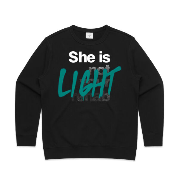 Light - AS Colour Womens Premium Crew Thumbnail