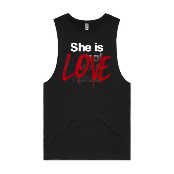 Love - AS Colour Mens Barnard Tank Thumbnail