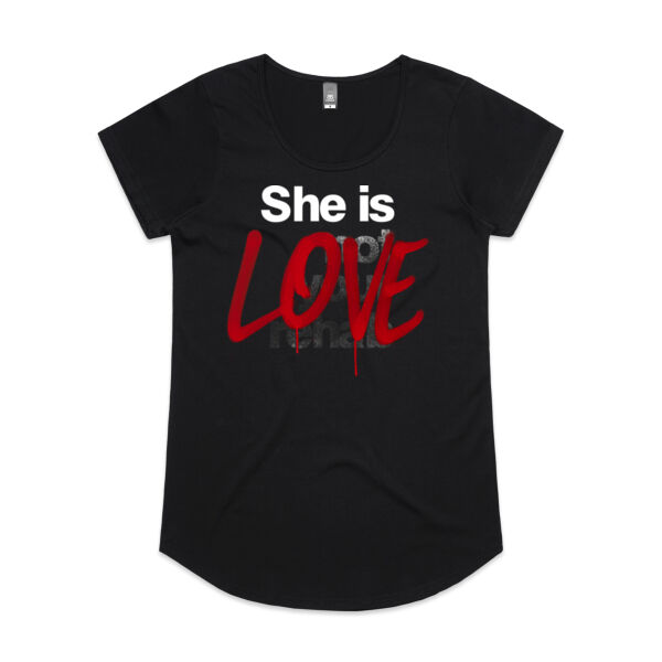 Love - AS Colour Womens Mali Tee Thumbnail