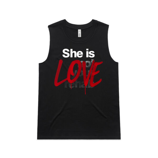 Love - AS Colour Womens Upside Tank Thumbnail