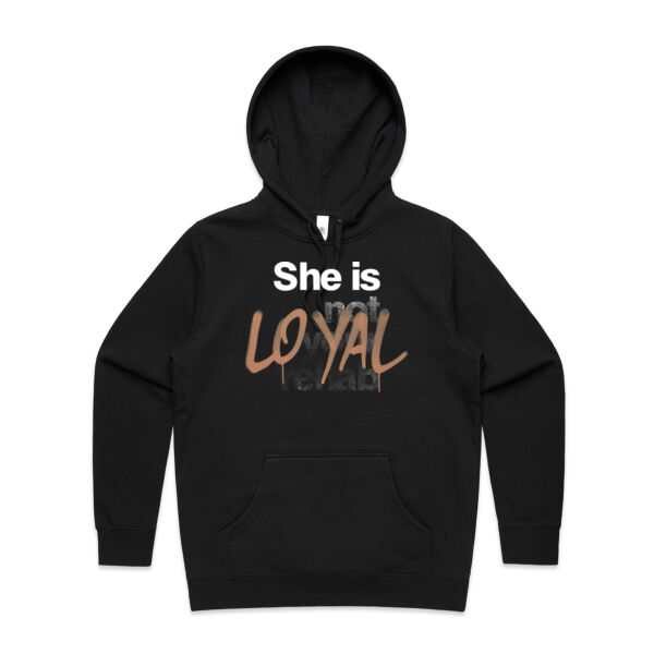 Loyal - AS Colour Womens Stencil Hood Thumbnail