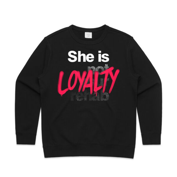 Loyalty - AS Colour Womens Premium Crew Thumbnail