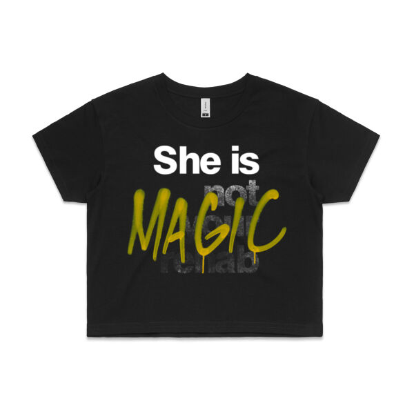 Magic - AS Colour Womens Crop Tee Thumbnail