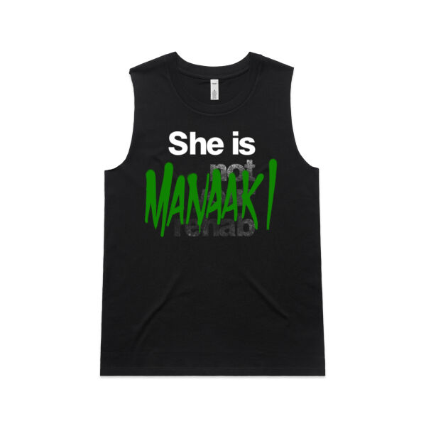 Manaaki - AS Colour Womens Upside Tank Thumbnail
