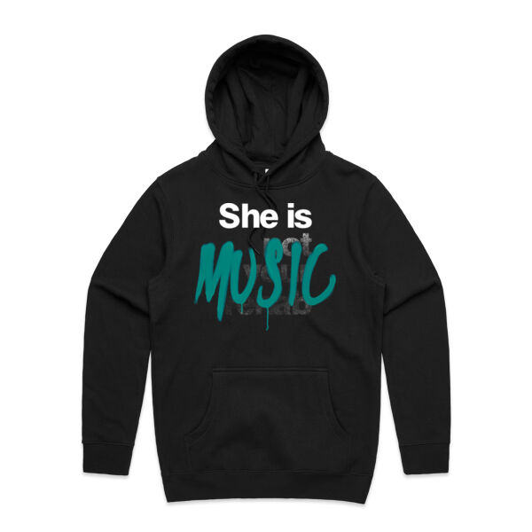 Music - AS Colour Mens Stencil Hoodie Thumbnail