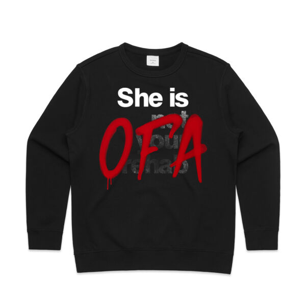 Ofa - AS Colour Womens Premium Crew Thumbnail