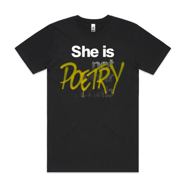 Poetry - AS Colour Mens Block T shirt Thumbnail