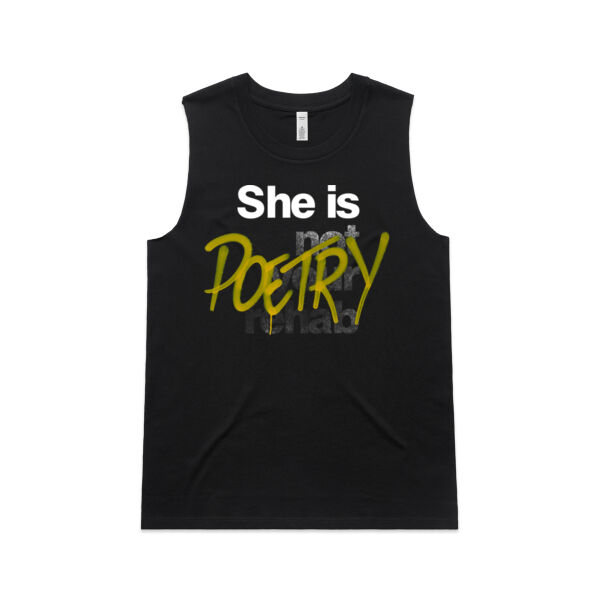 Poetry - AS Colour Womens Upside Tank Thumbnail