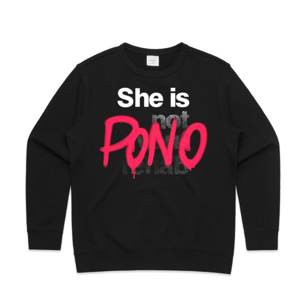 Pono - AS Colour Womens Premium Crew Thumbnail