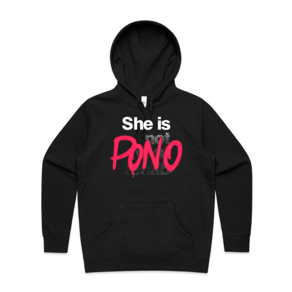 Pono - AS Colour Womens Stencil Hood Thumbnail