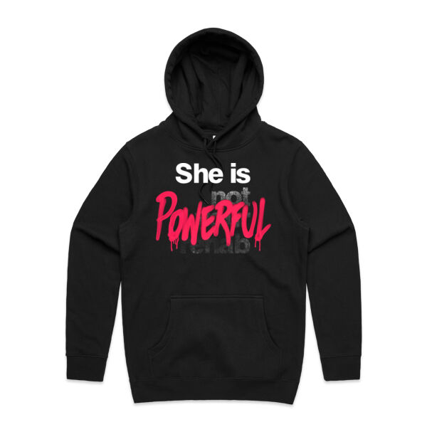 Powerful - AS Colour Mens Stencil Hoodie Thumbnail