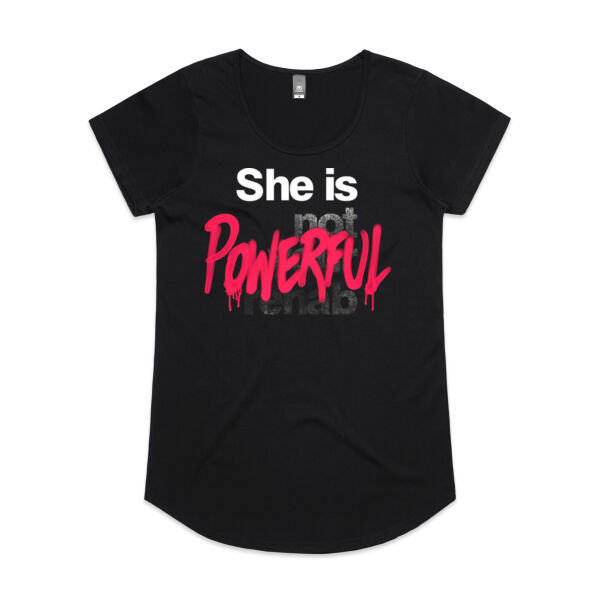 Powerful - AS Colour Womens Mali Tee Thumbnail