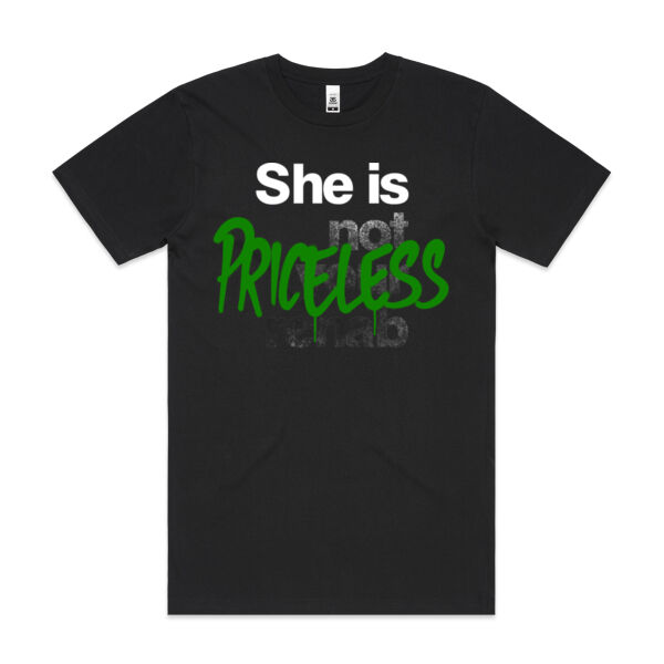 Priceless - AS Colour Mens Block T shirt Thumbnail