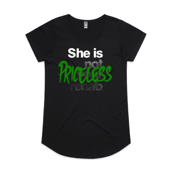 Priceless - AS Colour Womens Mali Tee Thumbnail