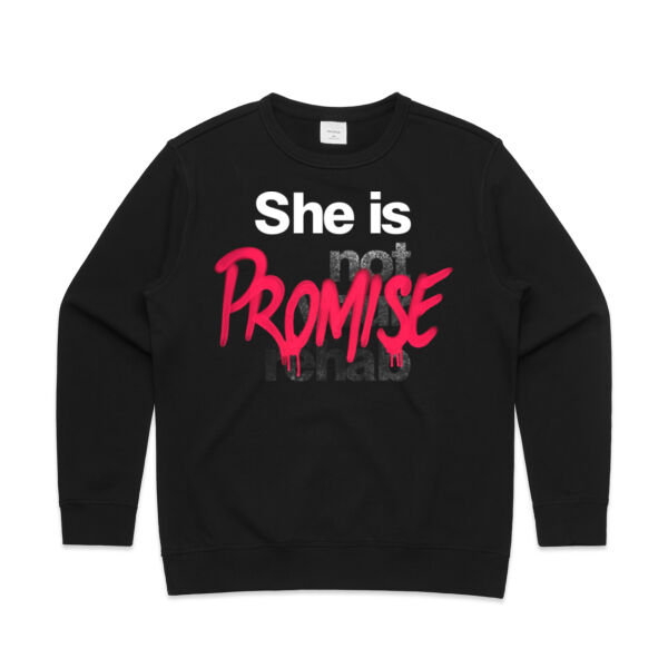 Promise - AS Colour Womens Premium Crew Thumbnail