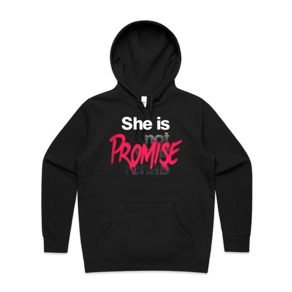 Promise - AS Colour Womens Stencil Hood Thumbnail