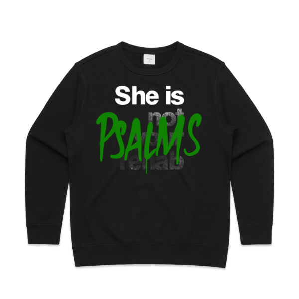 Psalms - AS Colour Womens Premium Crew Thumbnail