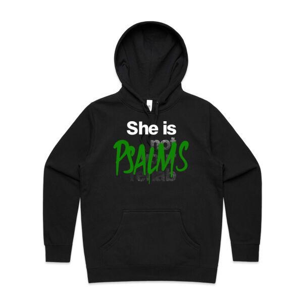Psalms - AS Colour Womens Stencil Hood Thumbnail