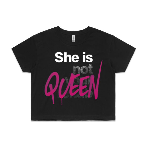 Queen - AS Colour Womens Crop Tee Thumbnail