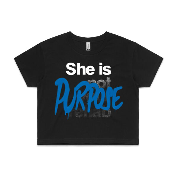 Purpose - AS Colour Womens Crop Tee Thumbnail
