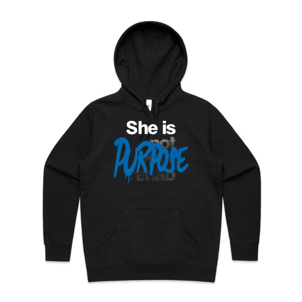 Purpose - AS Colour Womens Stencil Hood Thumbnail