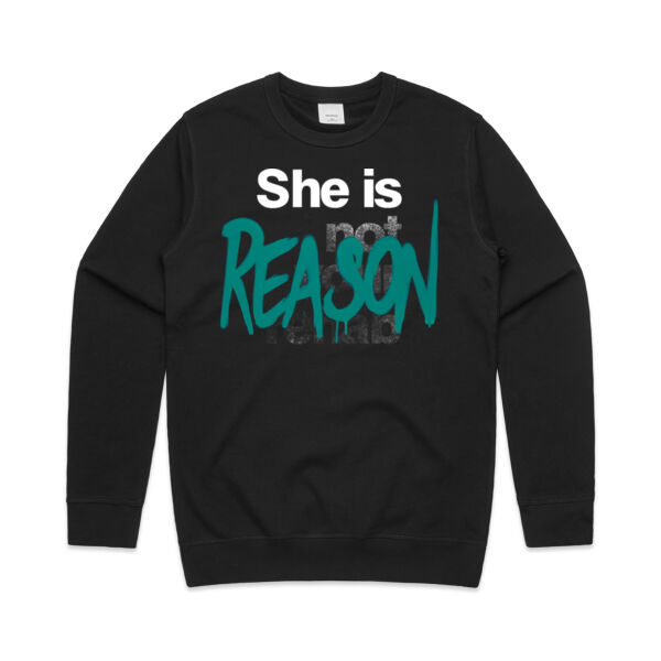 Reason - Mens Premium Crew Thumbnail