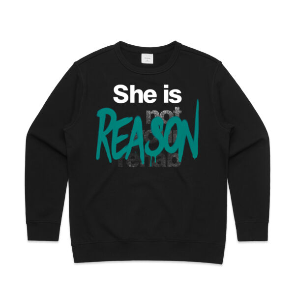 Reason - Womens Premium Crew Thumbnail