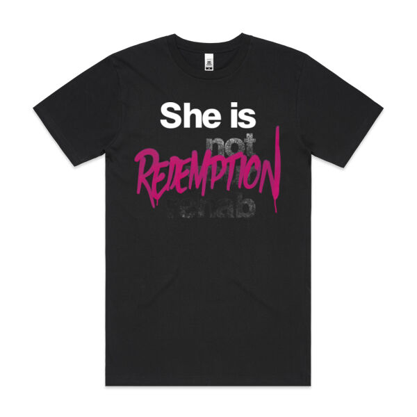Redemption - Mens Block T shirt Thumbnail