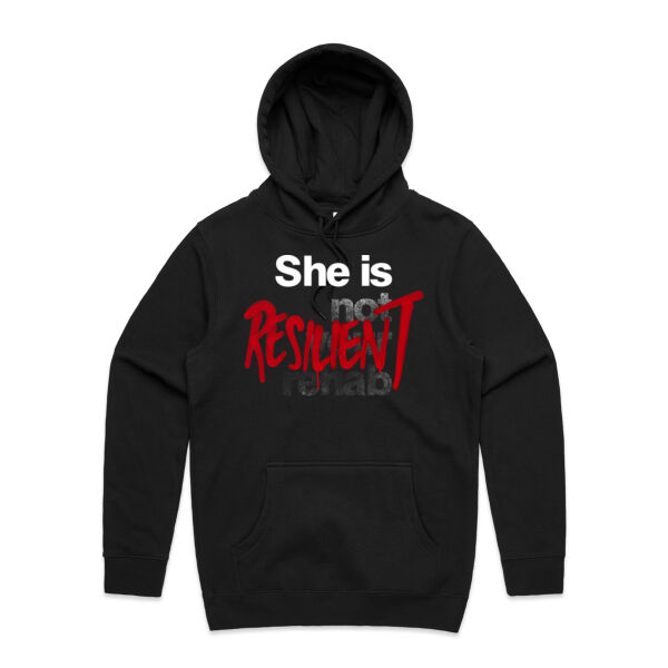 Resilient - Mens Stencil Hoodie Thumbnail