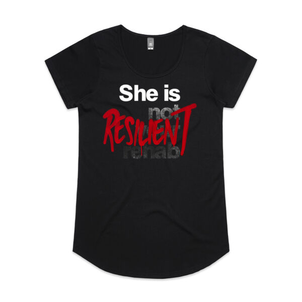Resilient - Womens Mali Tee Thumbnail