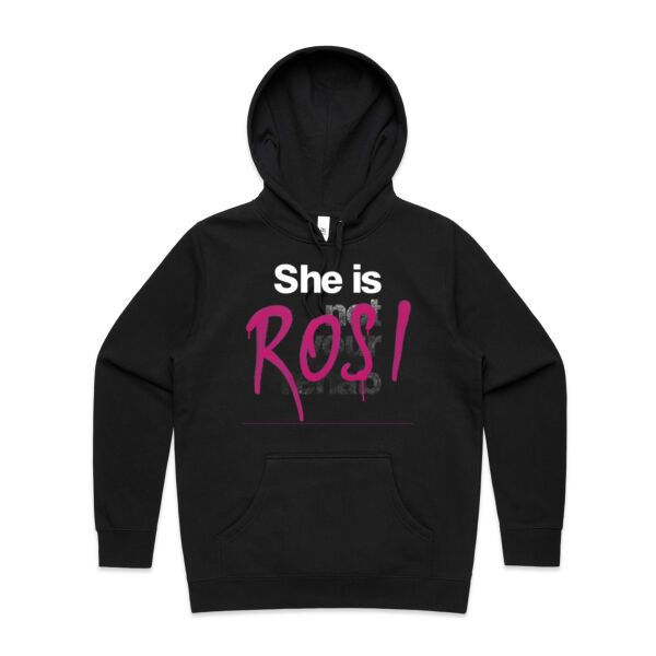 Rosi - Womens Stencil Hood Thumbnail