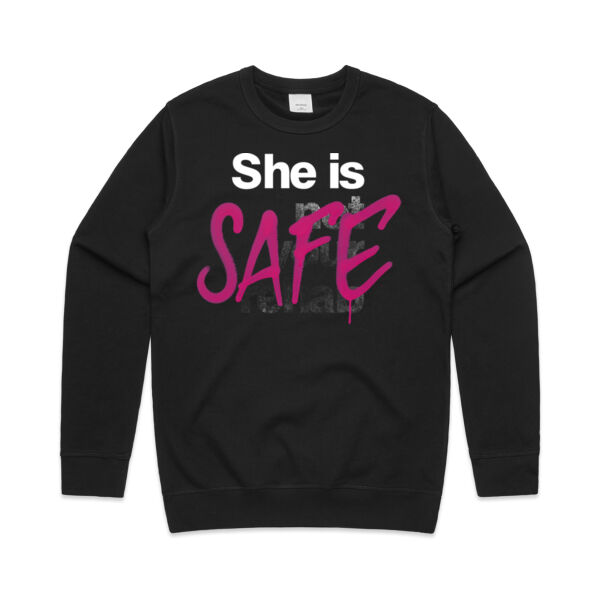 Safe - Mens Premium Crew Thumbnail