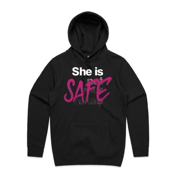 Safe - Mens Stencil Hoodie Thumbnail