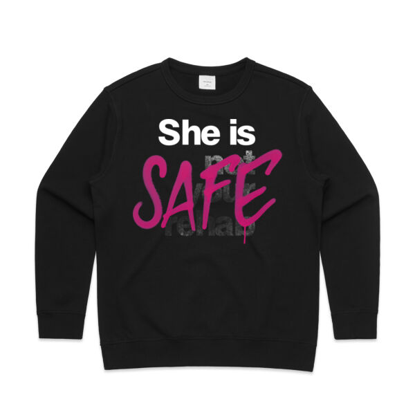 Safe - Womens Premium Crew Thumbnail