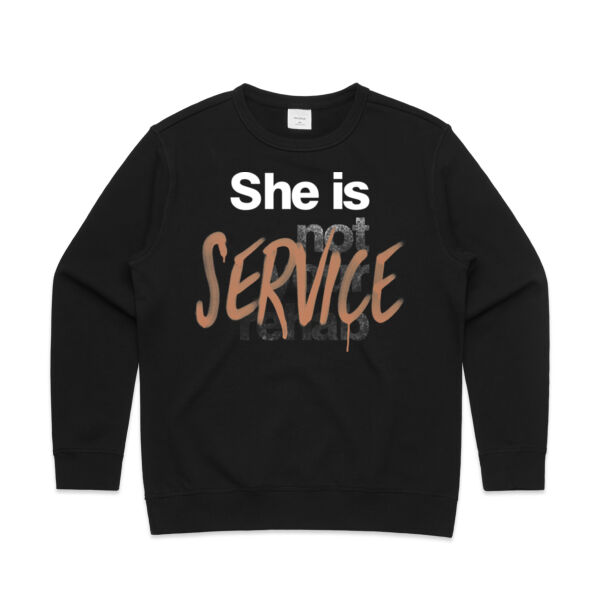 Service - Womens Premium Crew Thumbnail