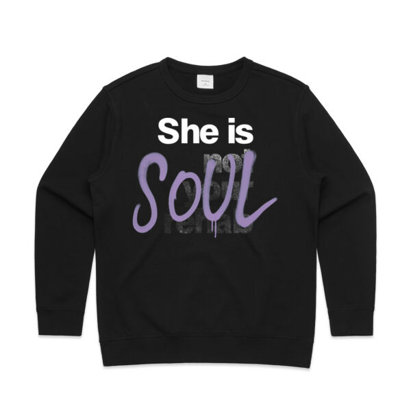 Soul - Womens Premium Crew Thumbnail