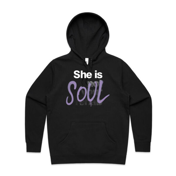 Soul - Womens Stencil Hood Thumbnail