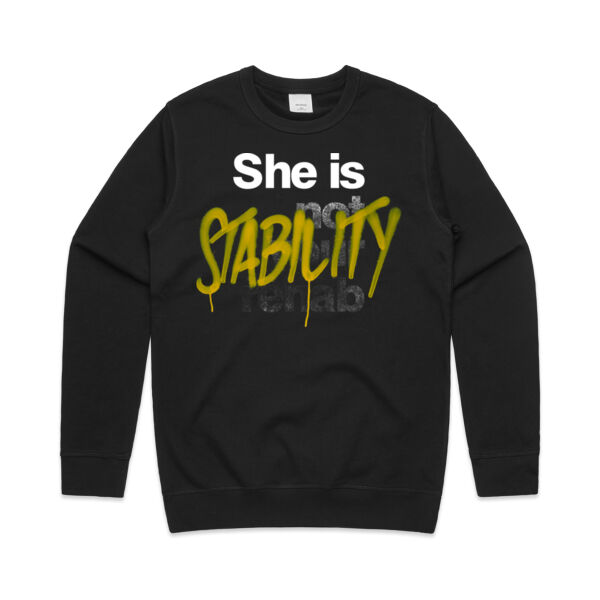 Stability - Mens Premium Crew Thumbnail
